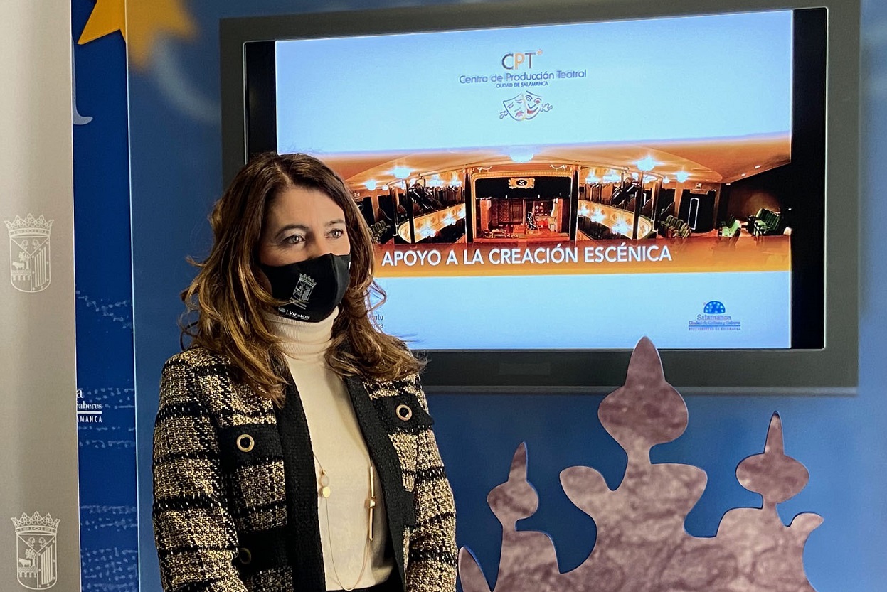 La concejala de Cultura  Maria Victoria Bermejo