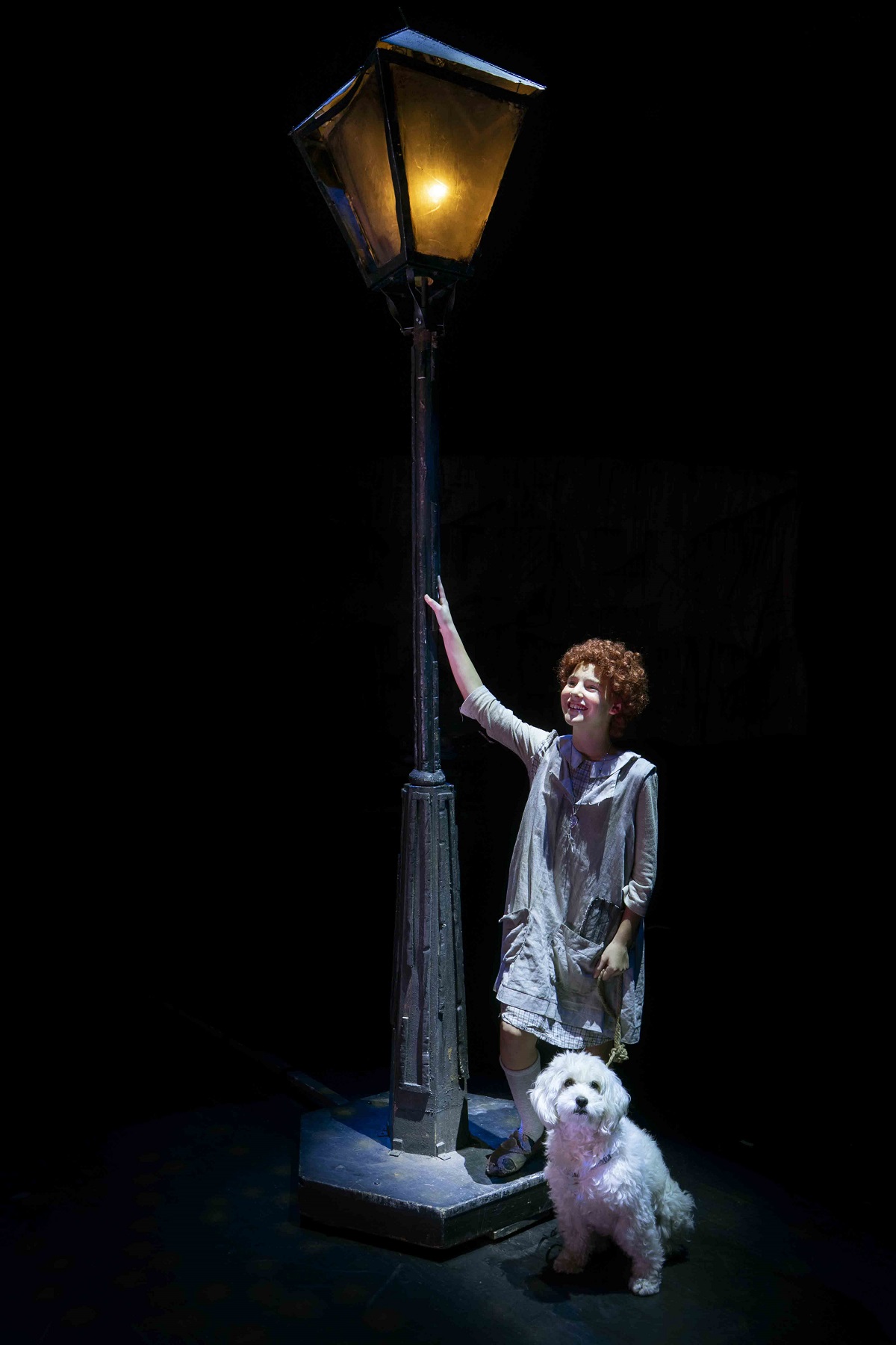 Imagen de un momento de la actuacion del musical