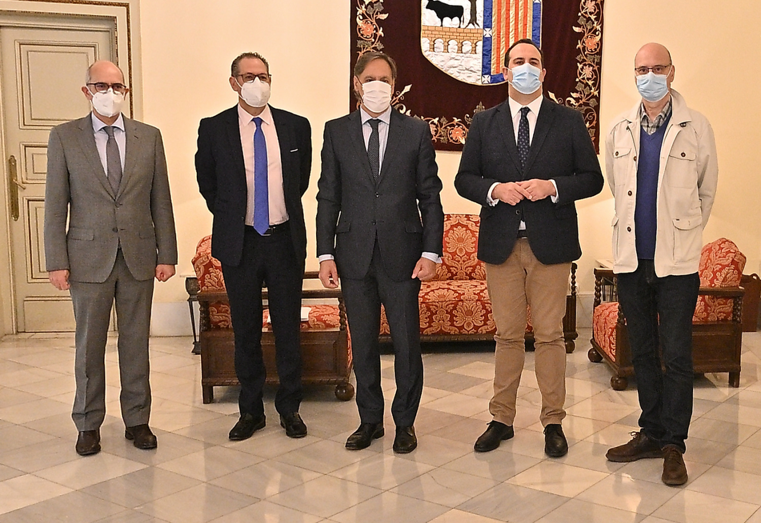 Javier Iglesias  Fernando Carabias  Carlos Garcia Carbayo  David Mingo y Jesus Hernandez