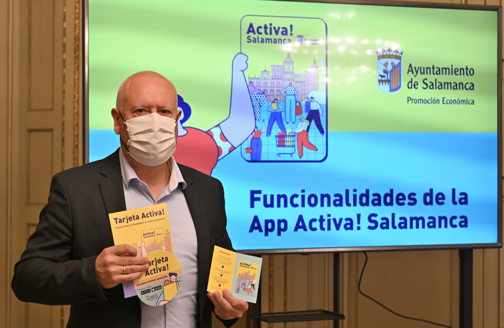 El concejal de Promocion Economica  Juan Jose Sanchez