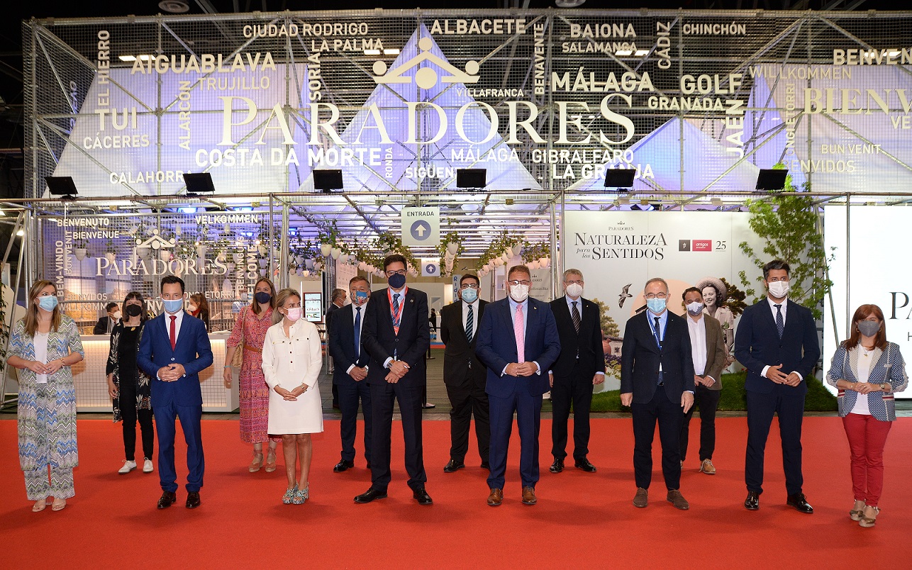 Participantes en el acto en Fitur   FOTO  RICARDO ESPINOSA