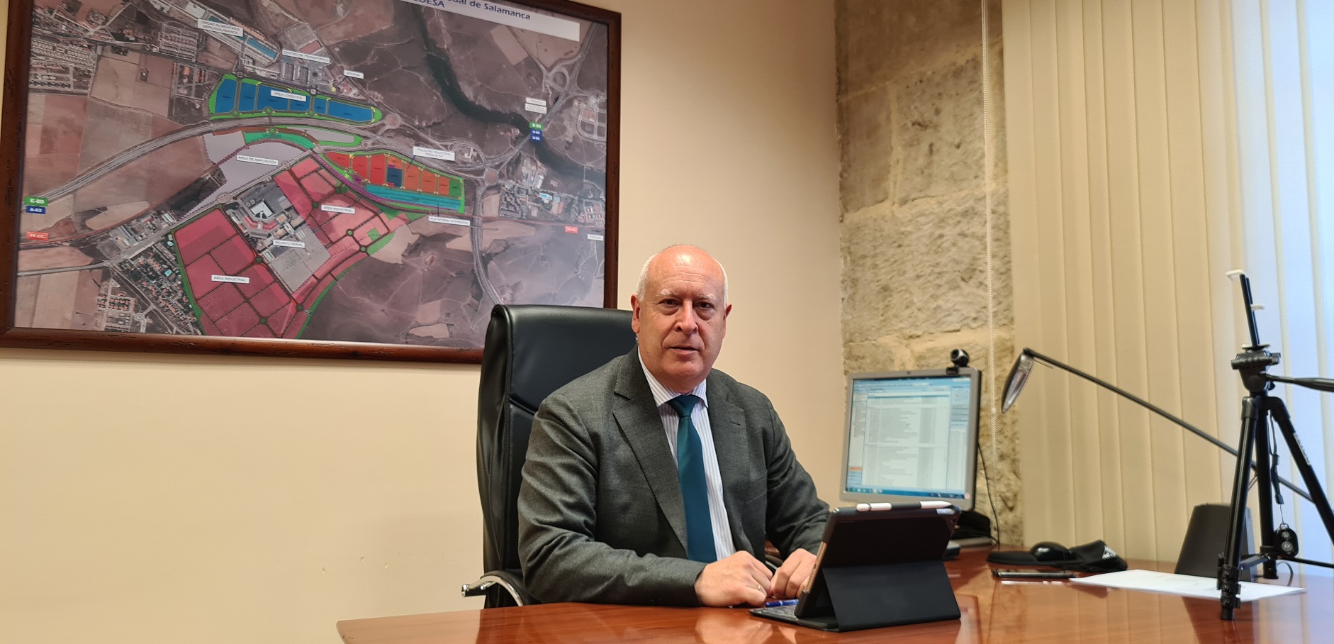 El concejal de Promocion Economica  Comercio y Mercados  Juan Jose Sanchez