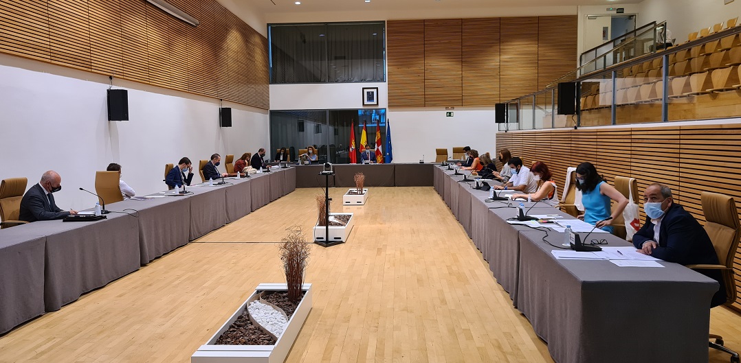 Pleno de la Corporacion Municipal en el Palacio de Congresos