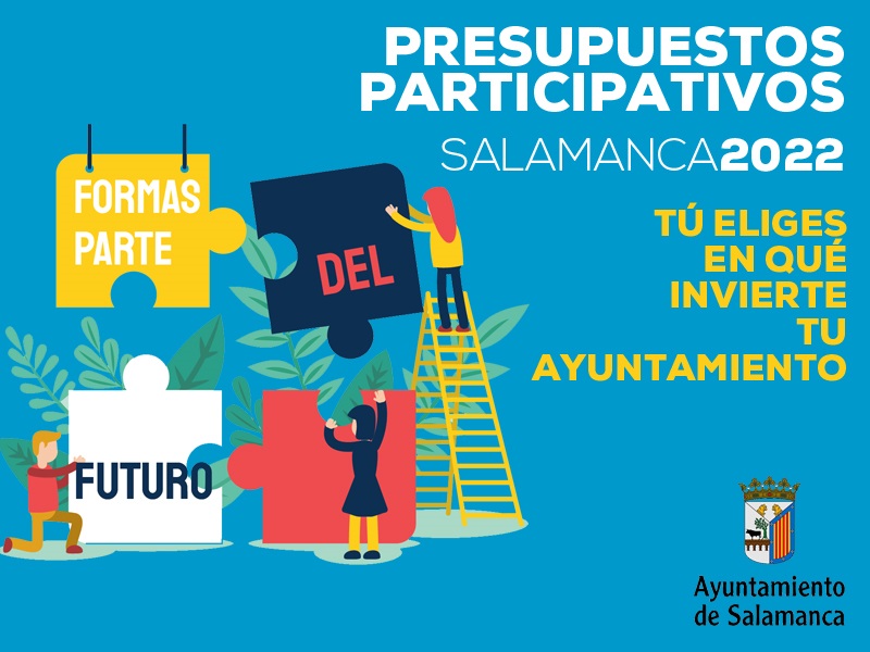 Imagen promocional de la sexta convocatoria de los Presupuestos Participativos