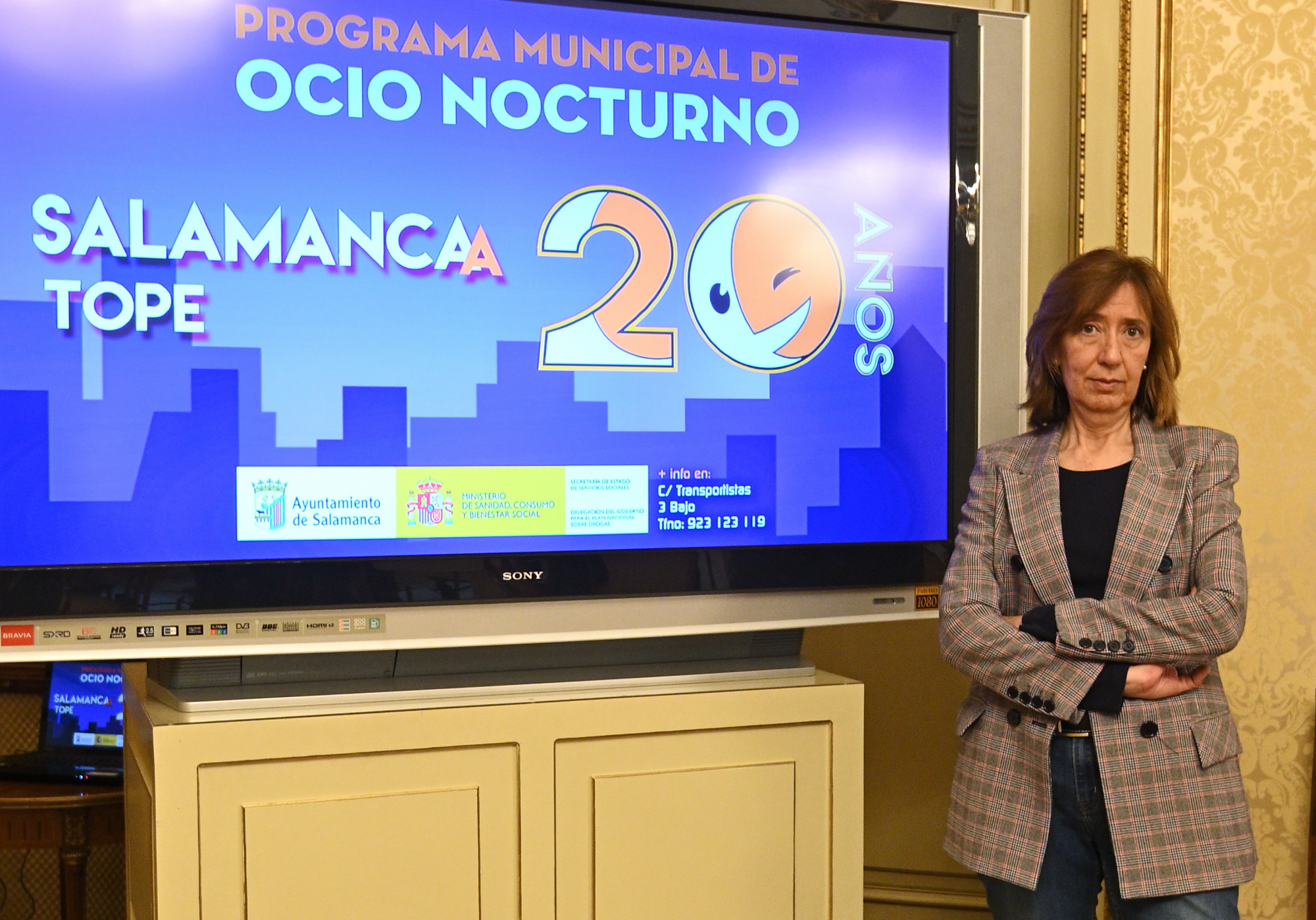 La concejala de Salud Publica  Maria Jose Fresnadillo