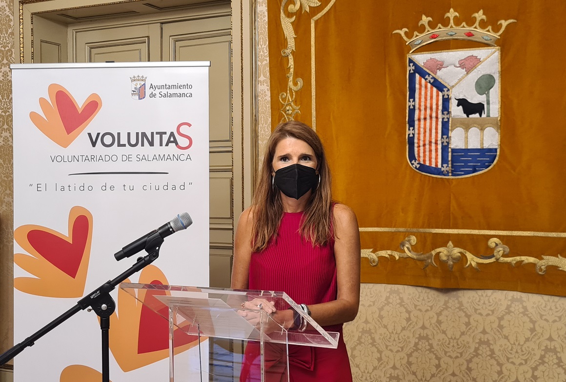 La concejala de Participacion Social y Voluntariado  Almudena Parres