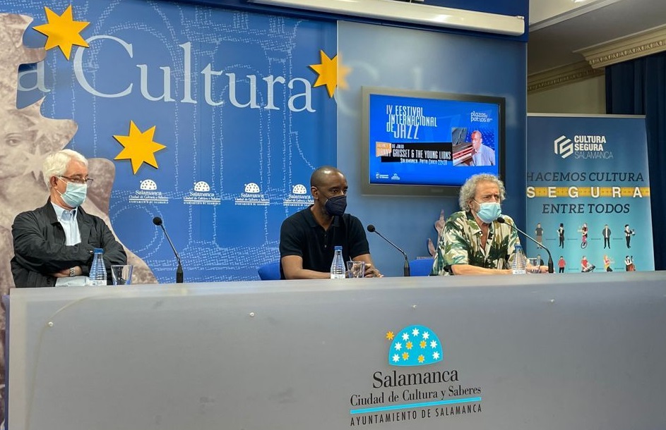 Presentacion del concierto en la Sala de la Palabra