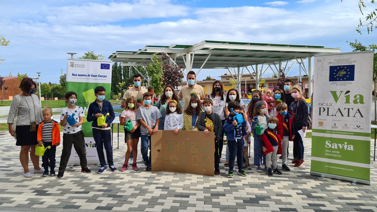 Imagen de la actividad  Alcorques Savios  hoy en Huerta Otea