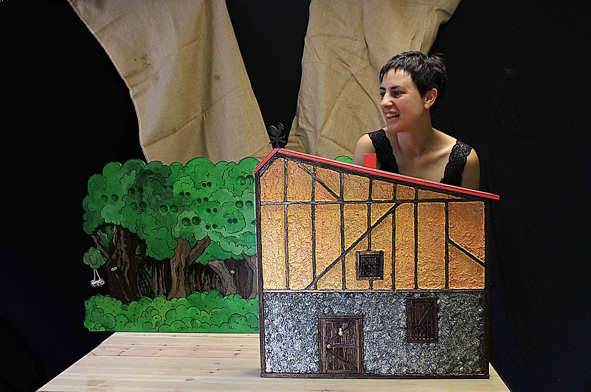 Una imagen de la representacion de la obra Hansel y Gretel