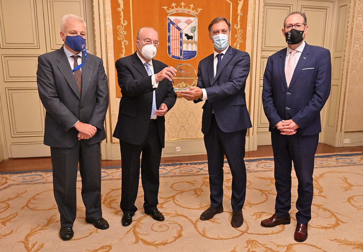 Jaime Huerta  Sebastian de la Rica  Carlos Garcia Carbayo y Fernando Carabias