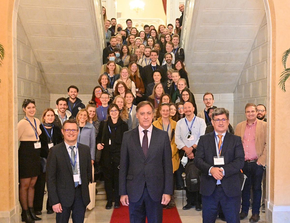 Recepcion a los participantes en el III Forum EC2U