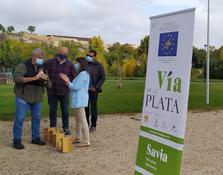 Presentacion del programa de fauna del proyecto LIFE Via de la Plata