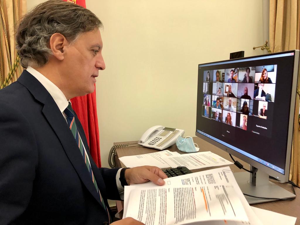 Carlos Garcia Carbayo en la Comision de Cultura del GCPHE
