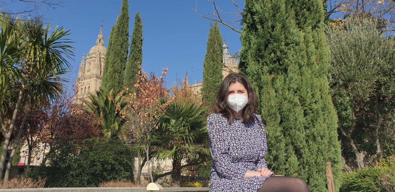 La concejala de Medio Ambiente en el Huerto de Calisto y Melibea