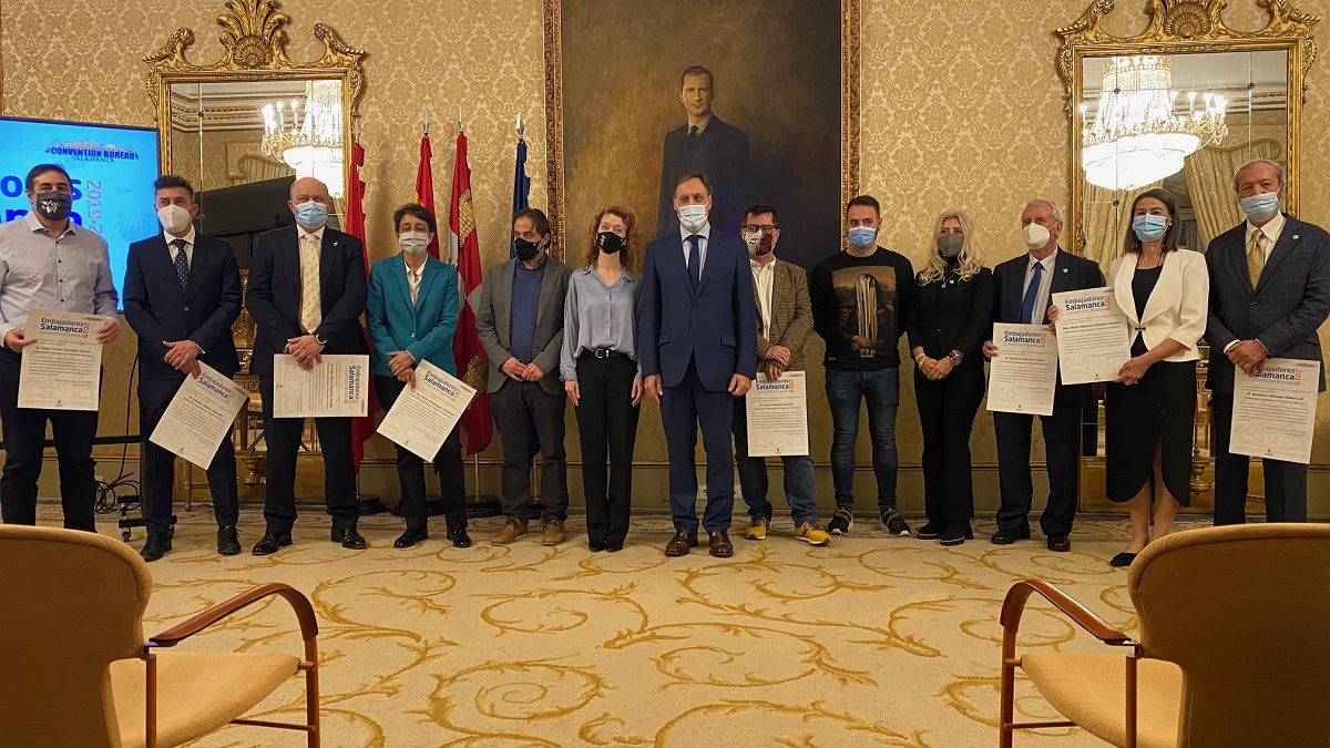Reconocimiento a los nuevos Embajadores Salamanca Convention Bureau