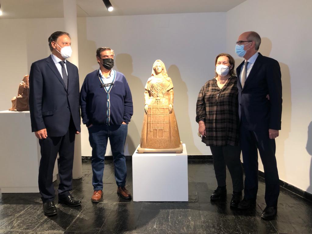 Inauguracion de la exposicion en la Torre de los Anaya