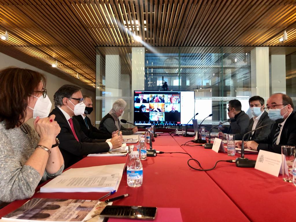 El alcalde en el Pleno del Patronato del Centro Documental de la Memoria Historica