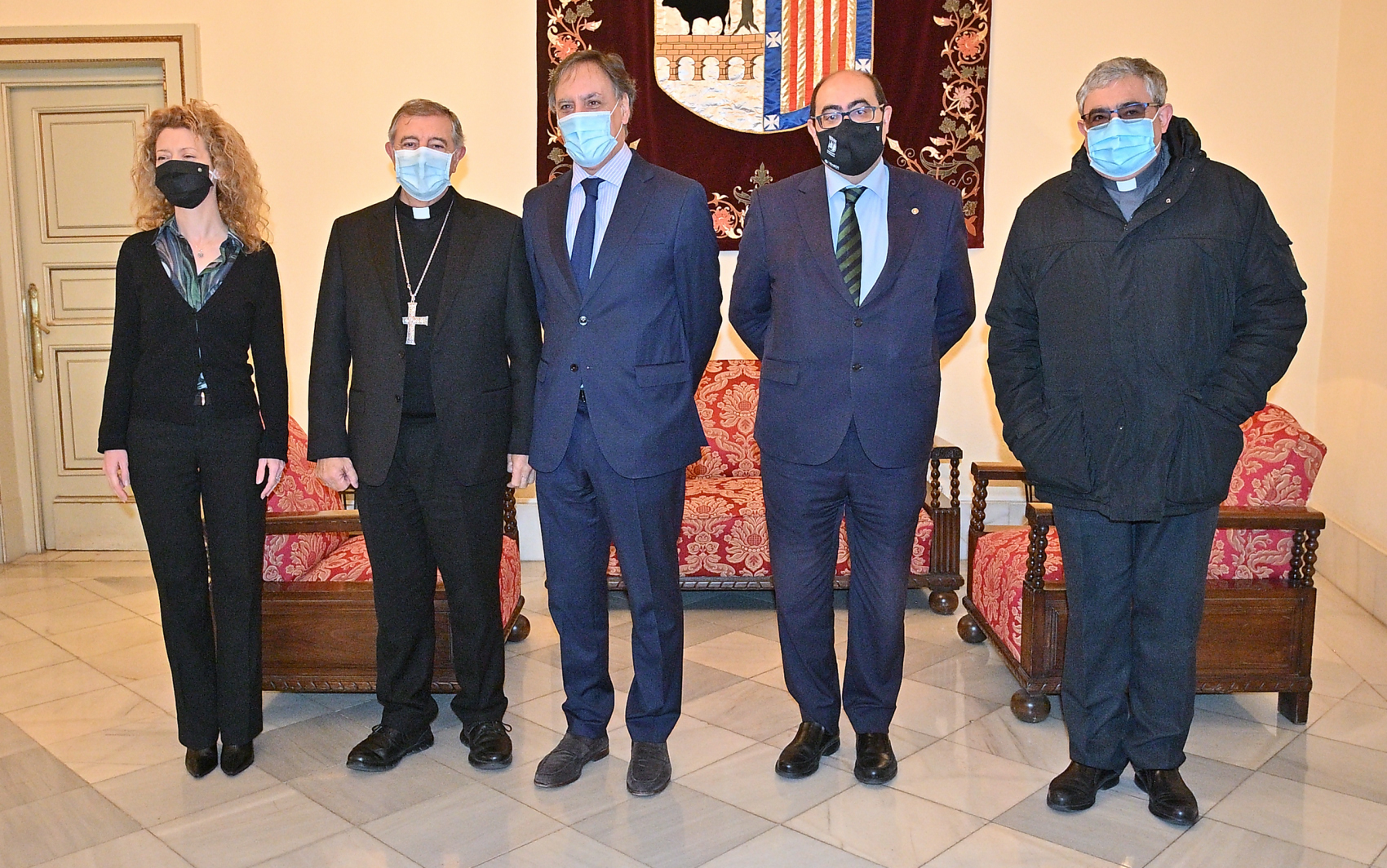Ana Suarez  Jose Luis Retana  Carlos Garcia Carbayo  Fernando Rodriguez y Policarpo Diaz
