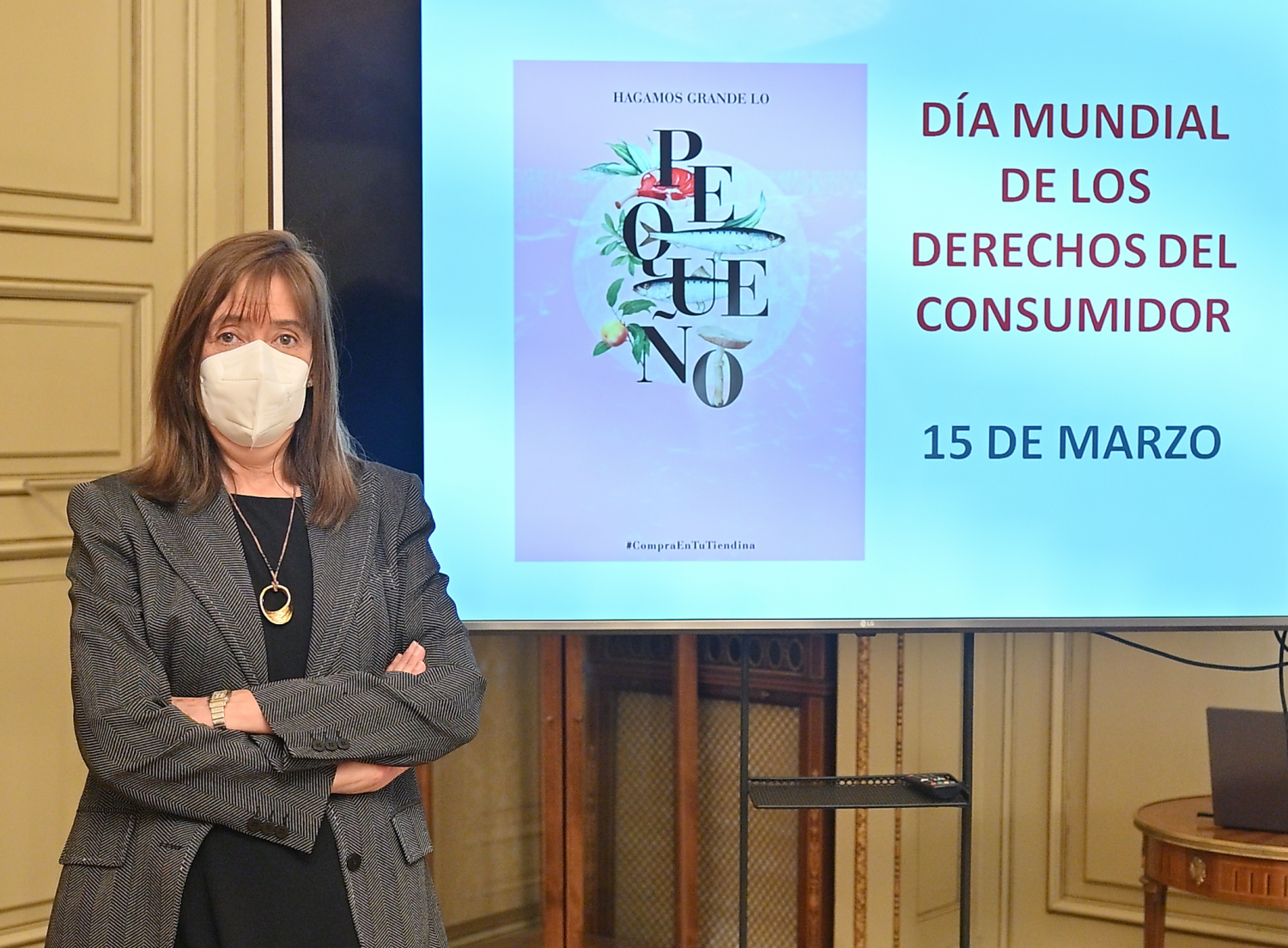 La concejala de Salud Publica y Consumo  Maria Jose Fresnadillo