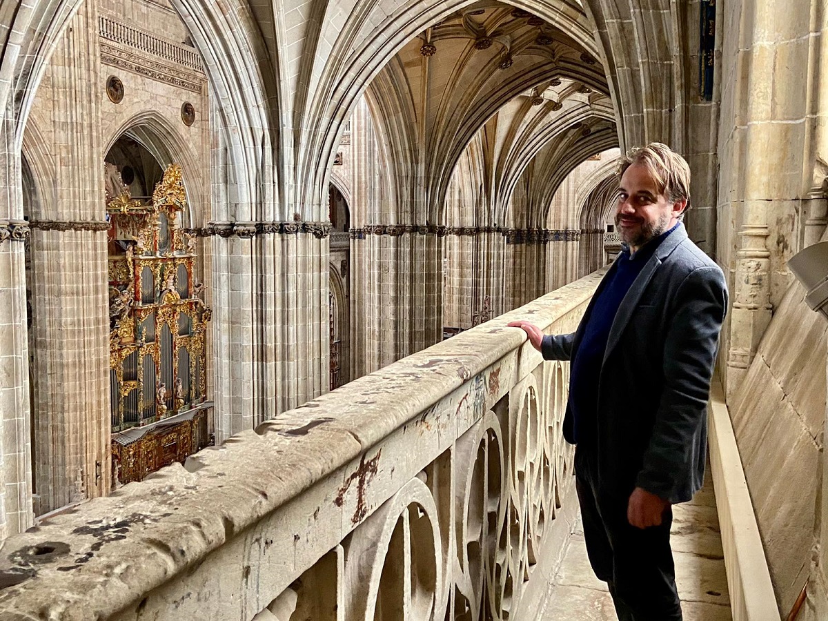 El concejal de Turismo  Fernando Castano  en Ieronimus