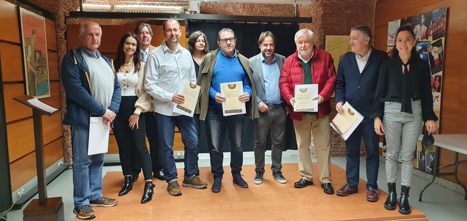 Entrega de premios del Concurso Fotografico del Museo del Comercio e Industria