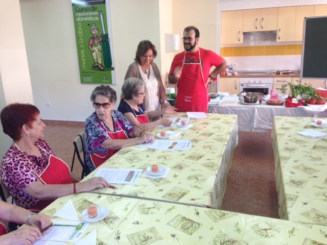 Imagen de archivo de un taller para mayores