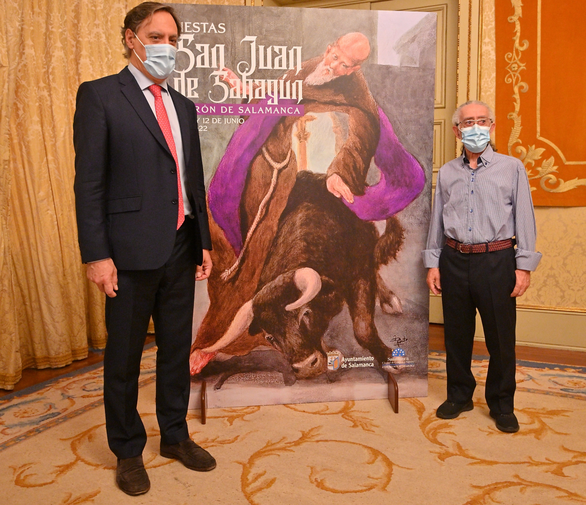 Presentacion del programa y cartel de las Fiestas de San Juan de Sahagun