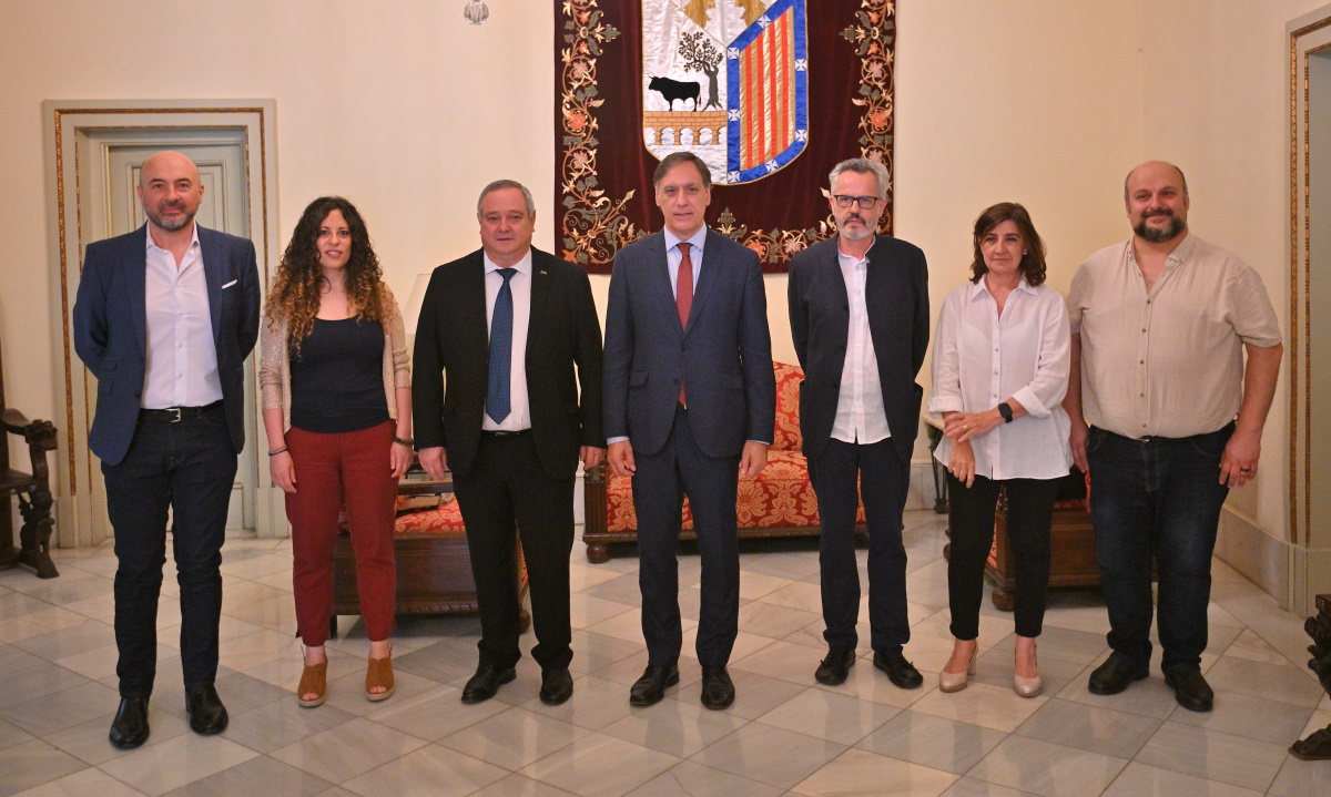 Presentacion del concierto de Carina Burana en la Plaza Mayor