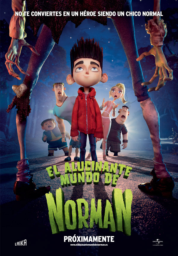 Continua el cine al aire libre con  El Alucinante Mundo de Norman