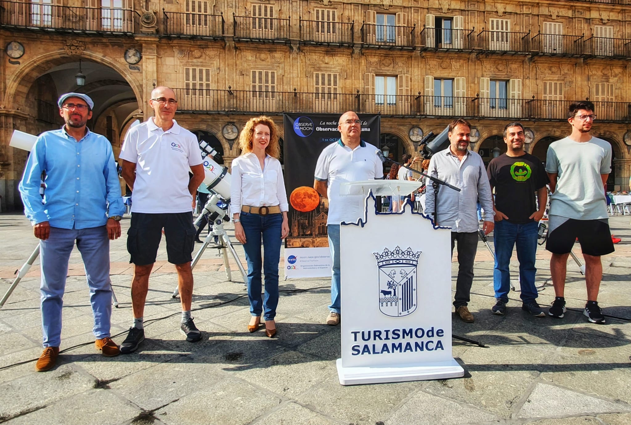 Presentacion de la Noche Internacional de Observacion de la Luna
