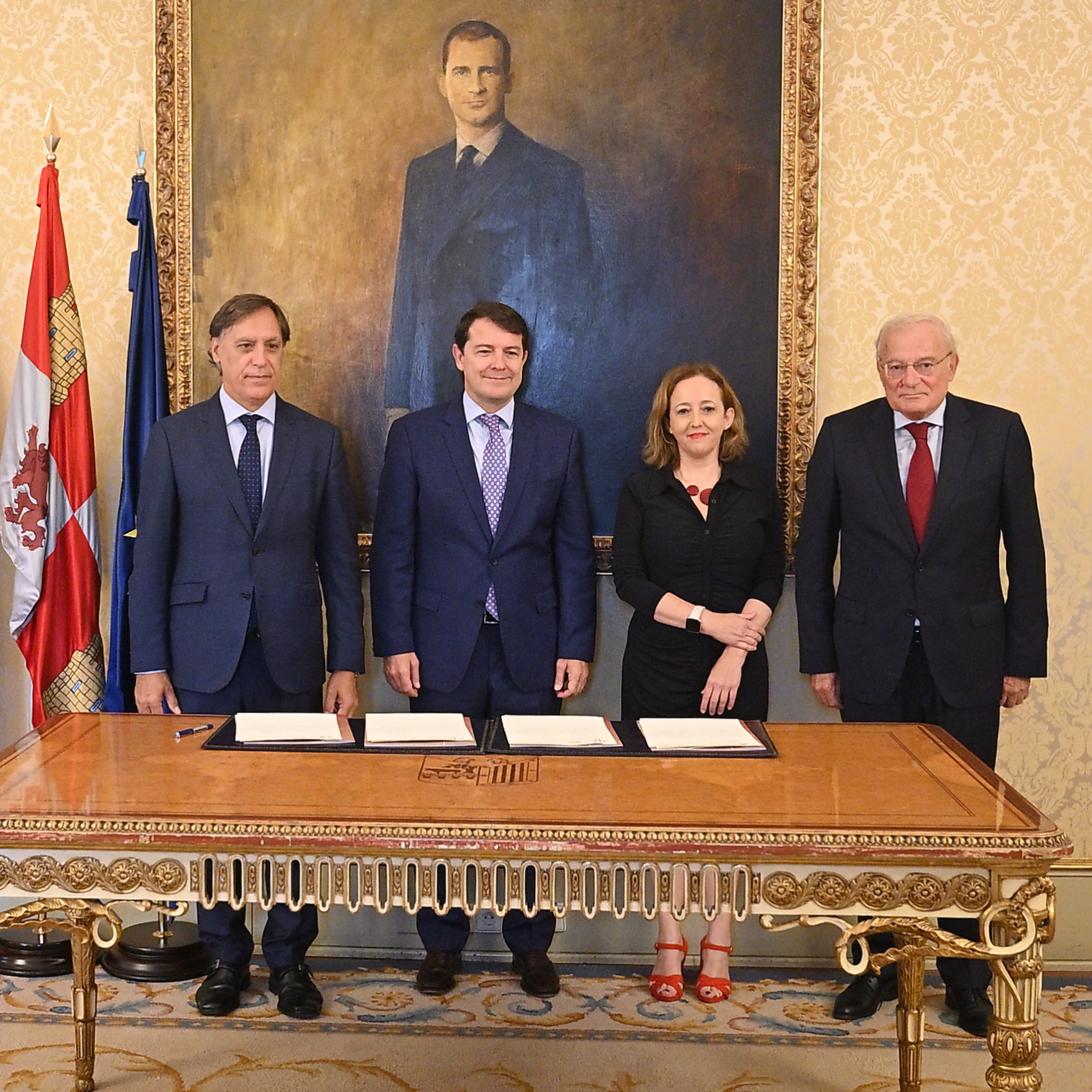 CSIC  Junta  Unicaja y Ayuntamiento  firman la creacion de la Casa de la Ciencia