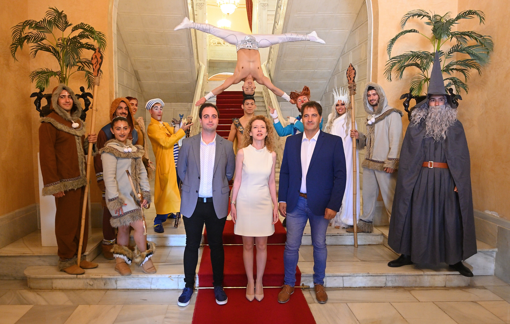 Circo inclusivo para los ninos con discapacidad de Salamanca