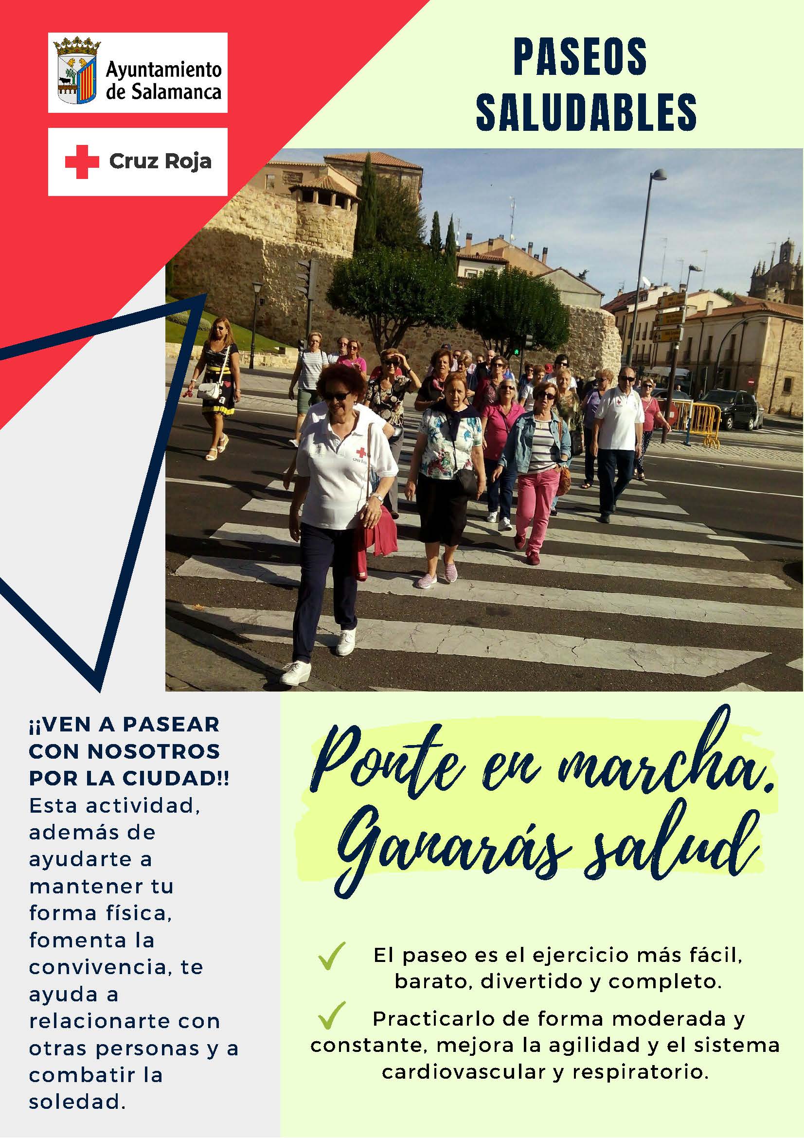 Nueva edicion del programa municipal  Ponte en marcha. ganaras salud