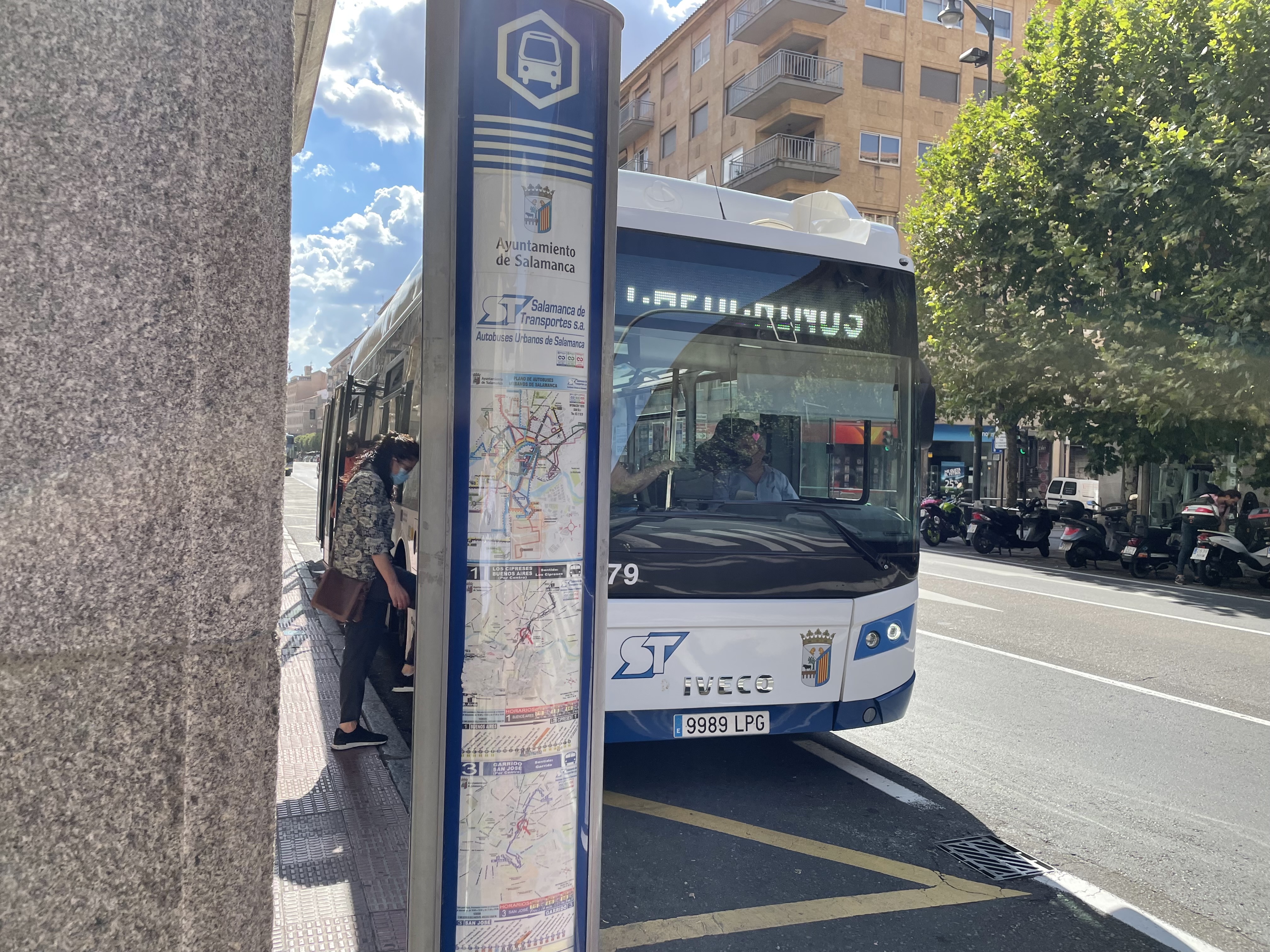 Aumenta un 34  el numero de viajeros en el Dia Sin Coches