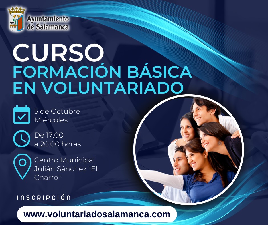 Nuevo curso gratuito de formacion basica en voluntariado