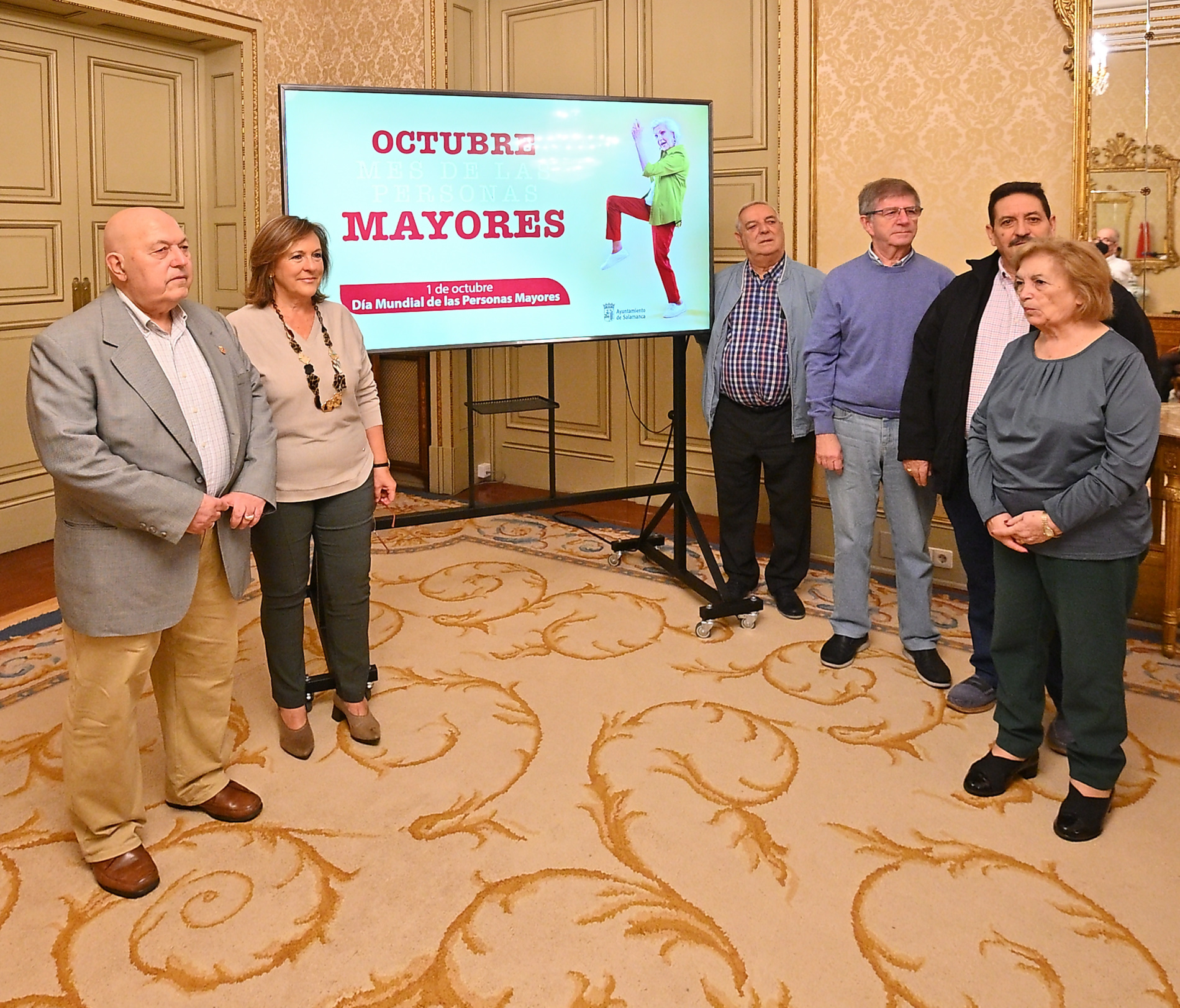 Presentacion de la programacion municipal del Mes de las Personas Mayores