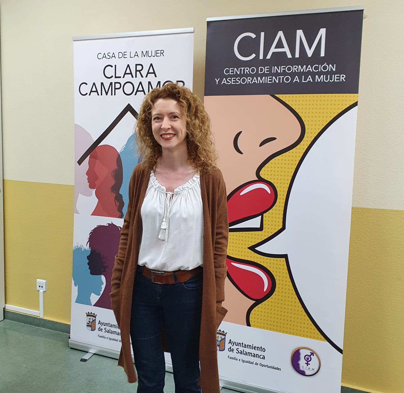 Ana Suarez ha presentado las actividades programadas por el CIAM para la Escuela de Igualdad