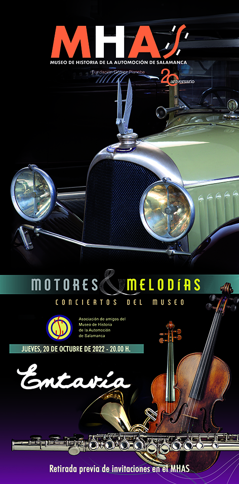El Museo de Historia de la Automocion celebra un nuevo concierto del ciclo  Motores y Melodias