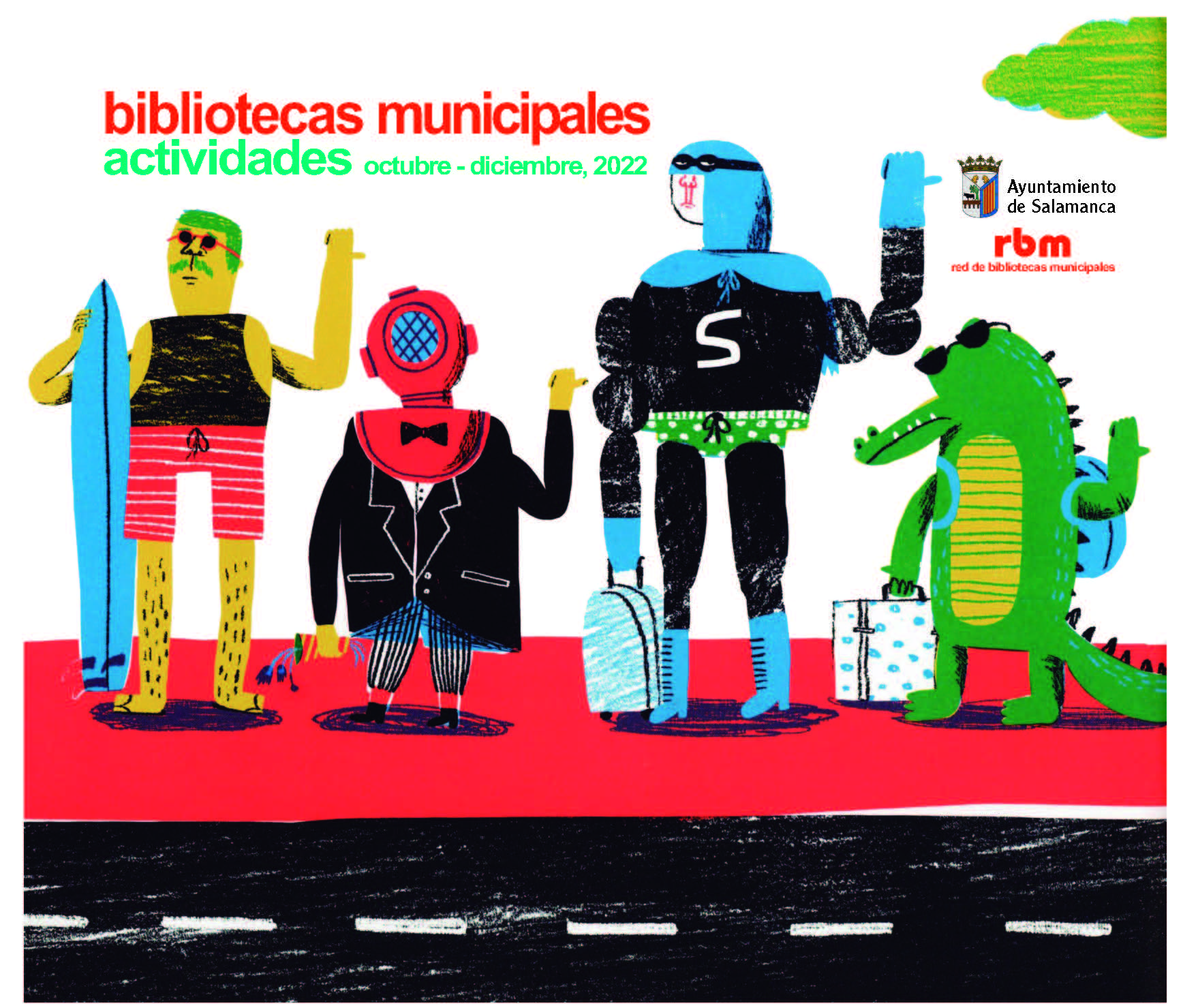 Programacion de la red de bibliotecas para el ultimo trimestre