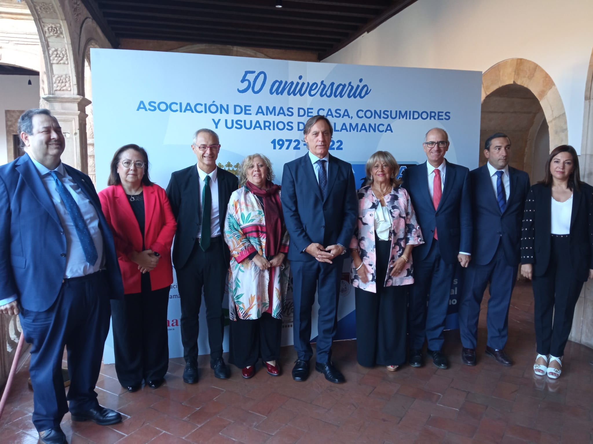 Inauguracion jornadas de la Asociacion de Amas de Casa  Consumidores y Usuarios de Salamanca
