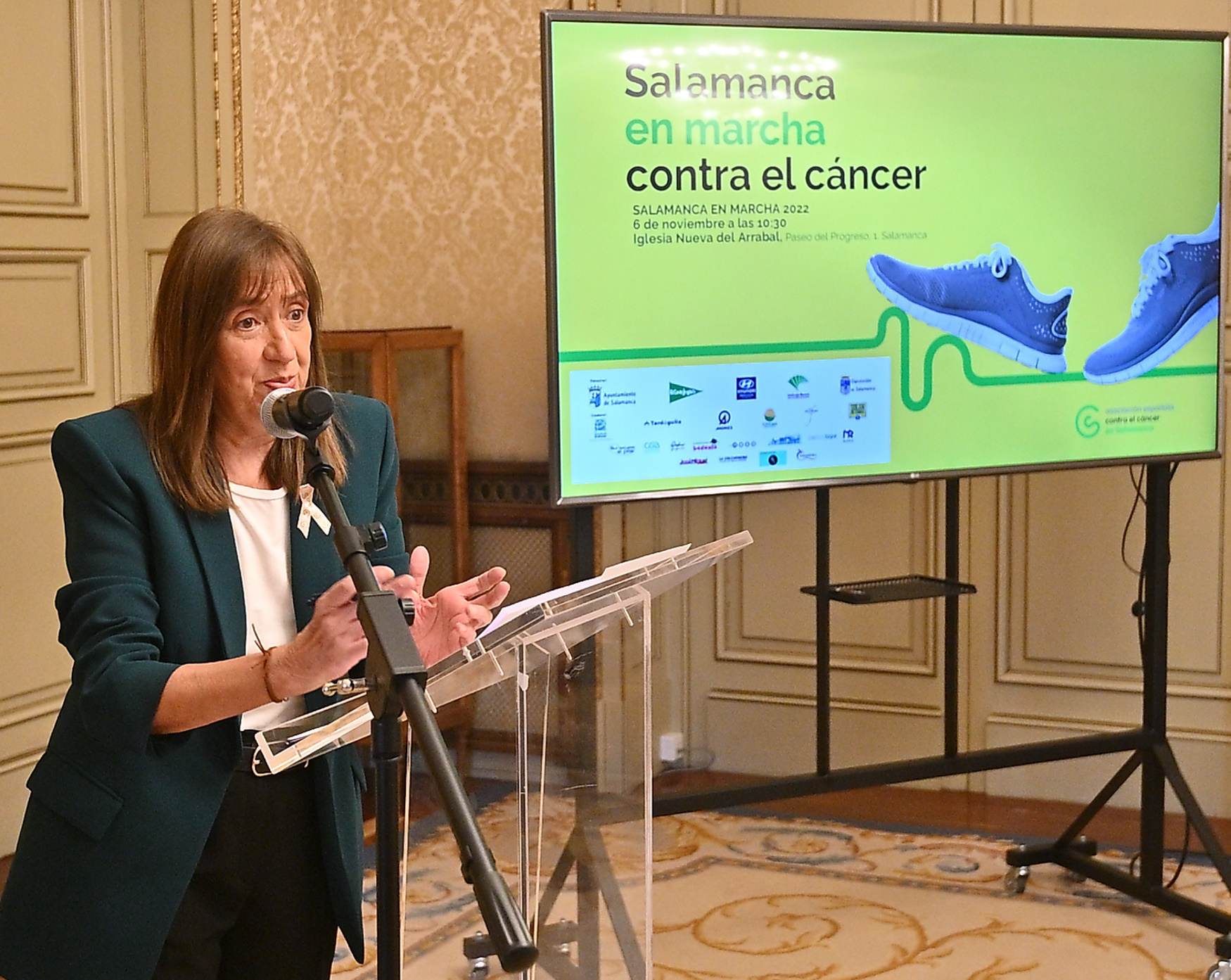 El Ayuntamiento colabora en la Marcha contra el cancer que se celebrara el 6 de noviembre