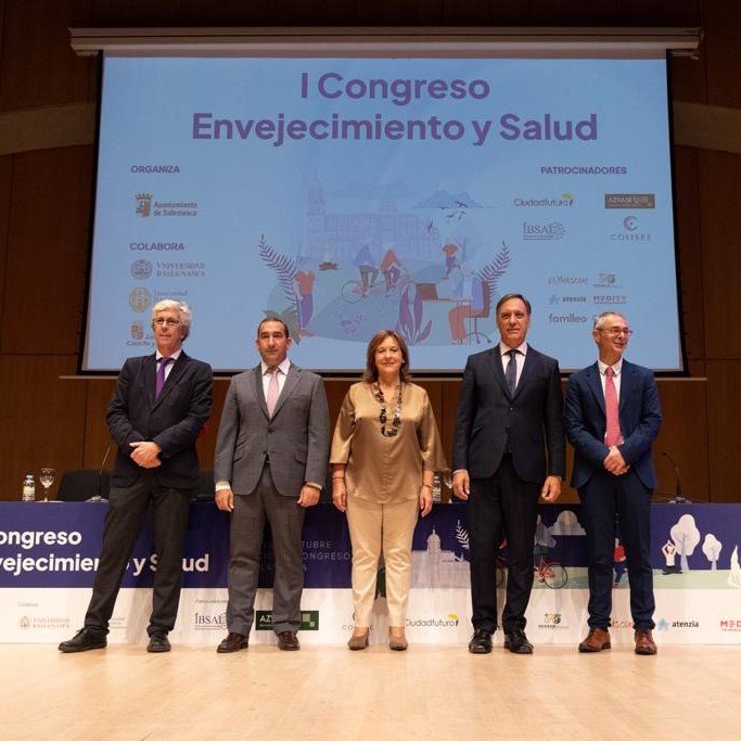 Inauguracion del I Congreso Envejecimiento y Salud Ciudad de Salamanca