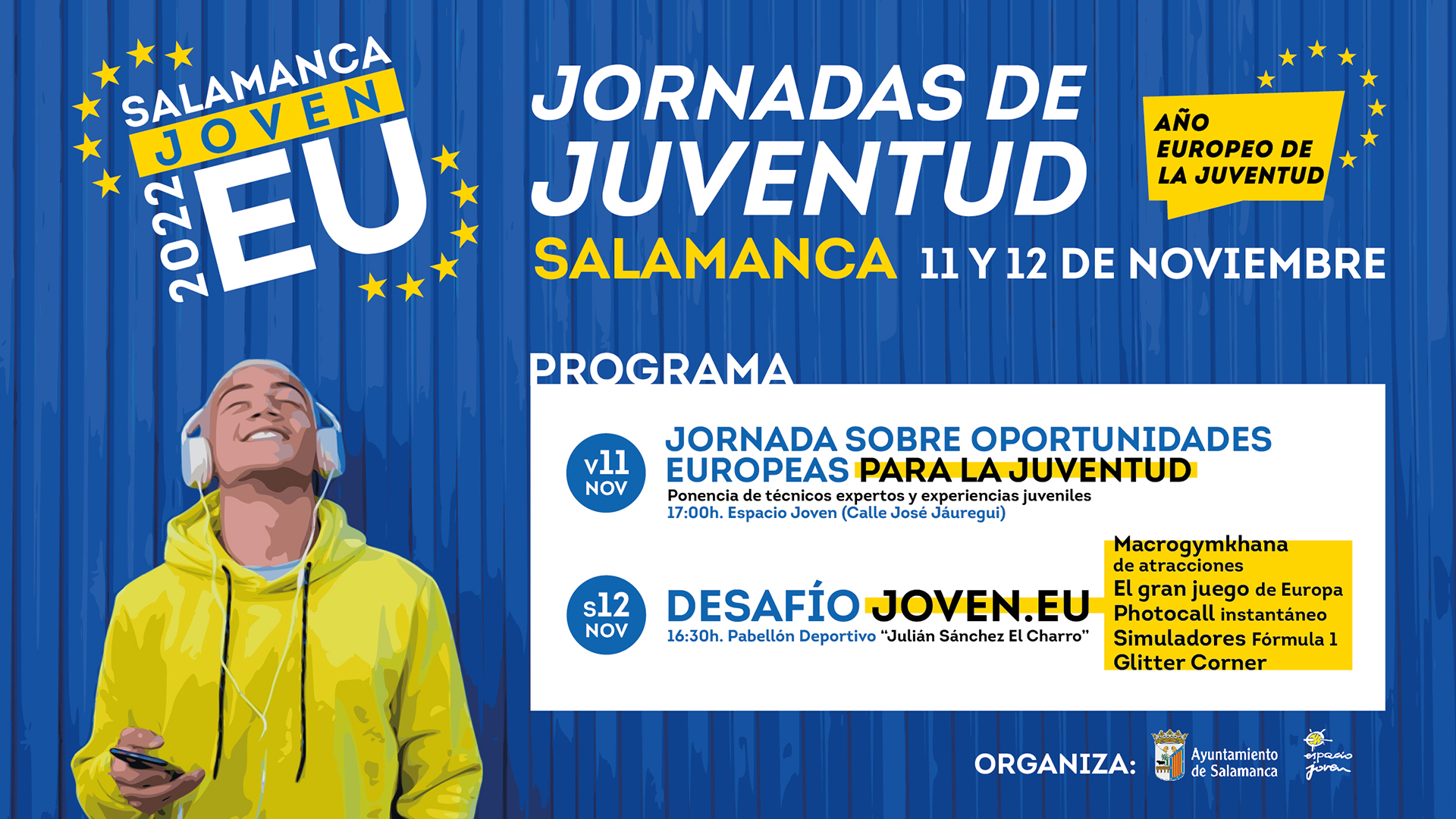 El Ayuntamiento celebra el Ano Europeo de la Juventud