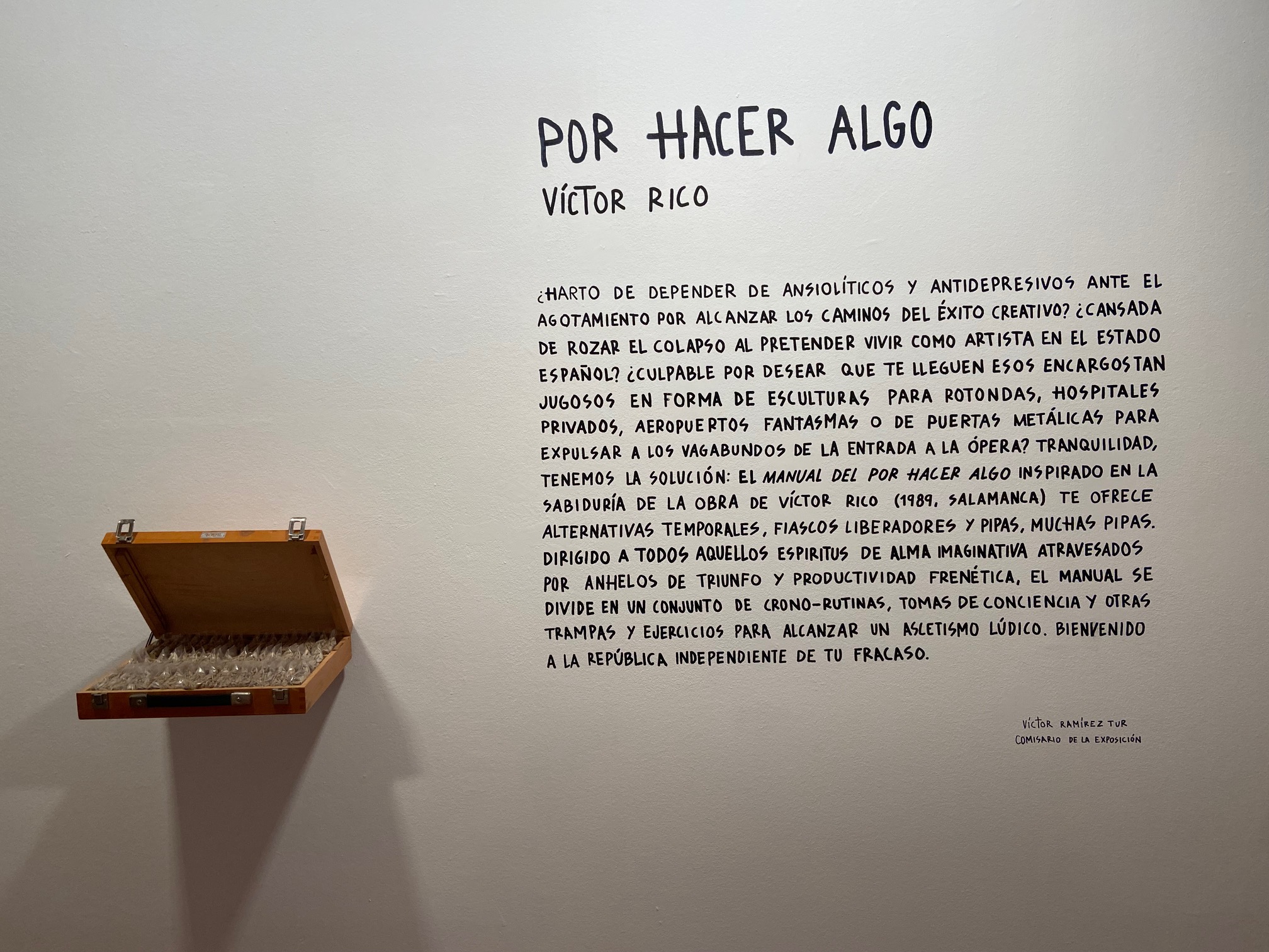 El artista salmantino Victor Rico expone por primera vez sus obras en el DA2