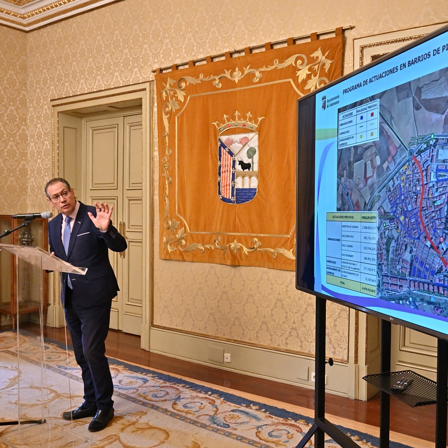 Modernizacion de los barrios Pizarrales y Blanco con la urbanizacion de la Carretera de Ledesma