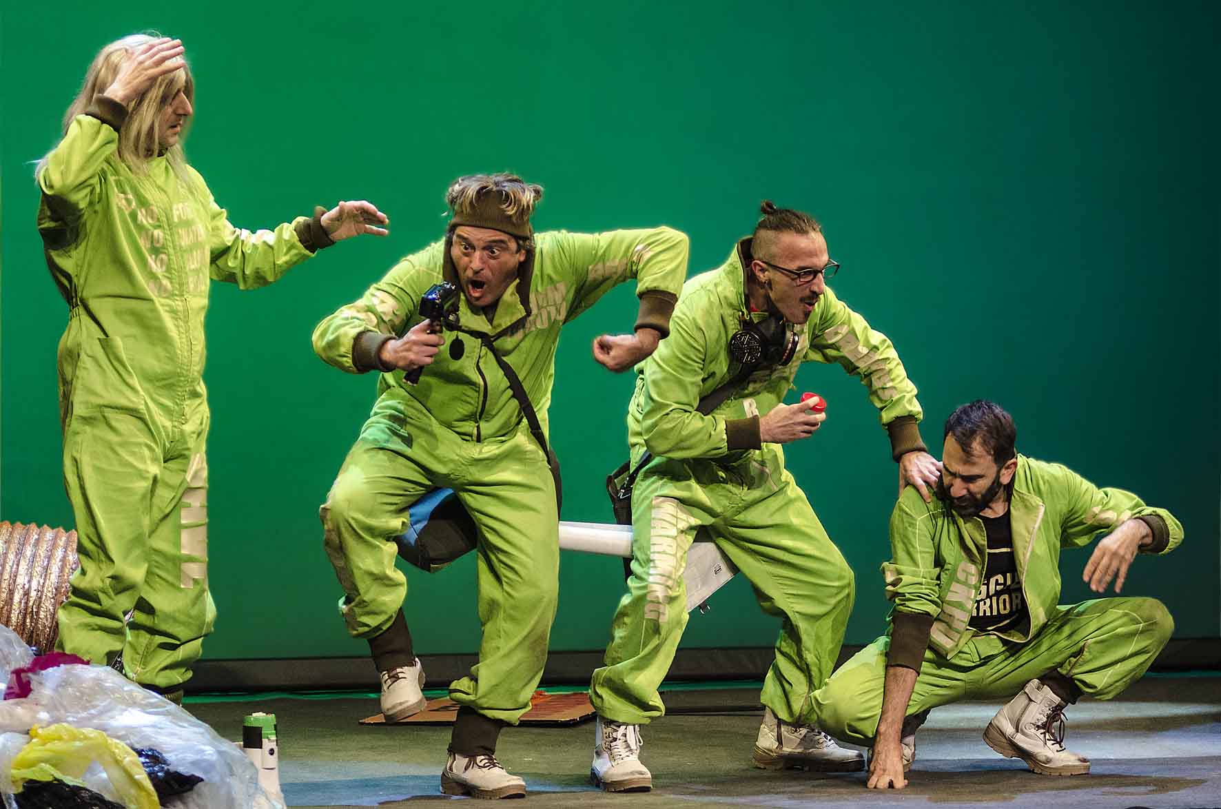 Greenpiss  llega al Teatro Liceo de la mano de la compania Yllana