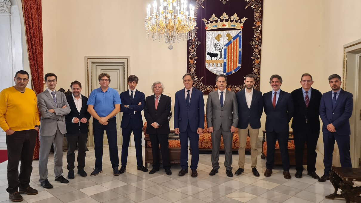 Carlos Garcia Carbayo y los nuevos Embajadores Salamanca Convention Bureau