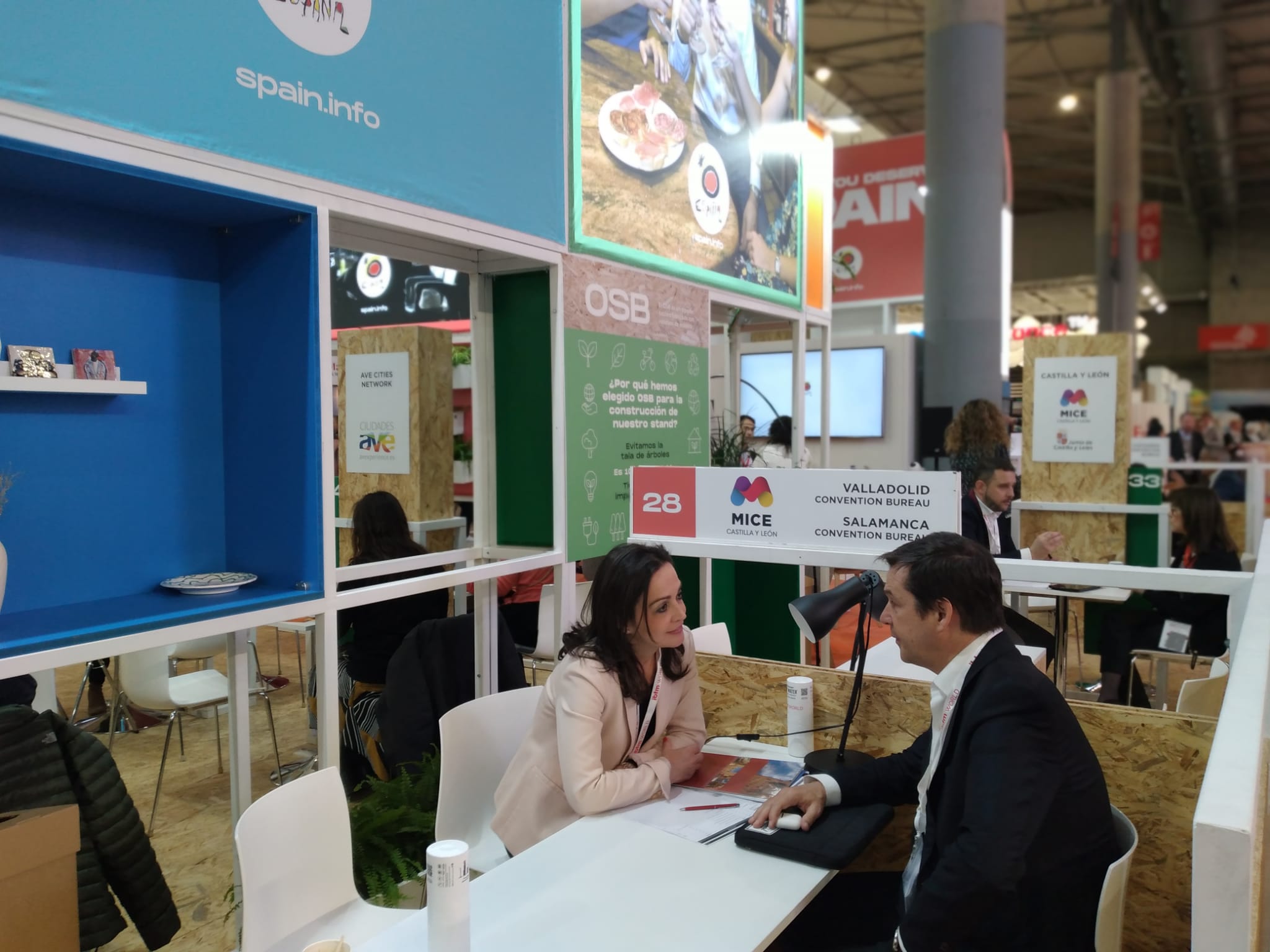 Salamanca Convention Bureau presente en la Feria IBTM World de Barcelona