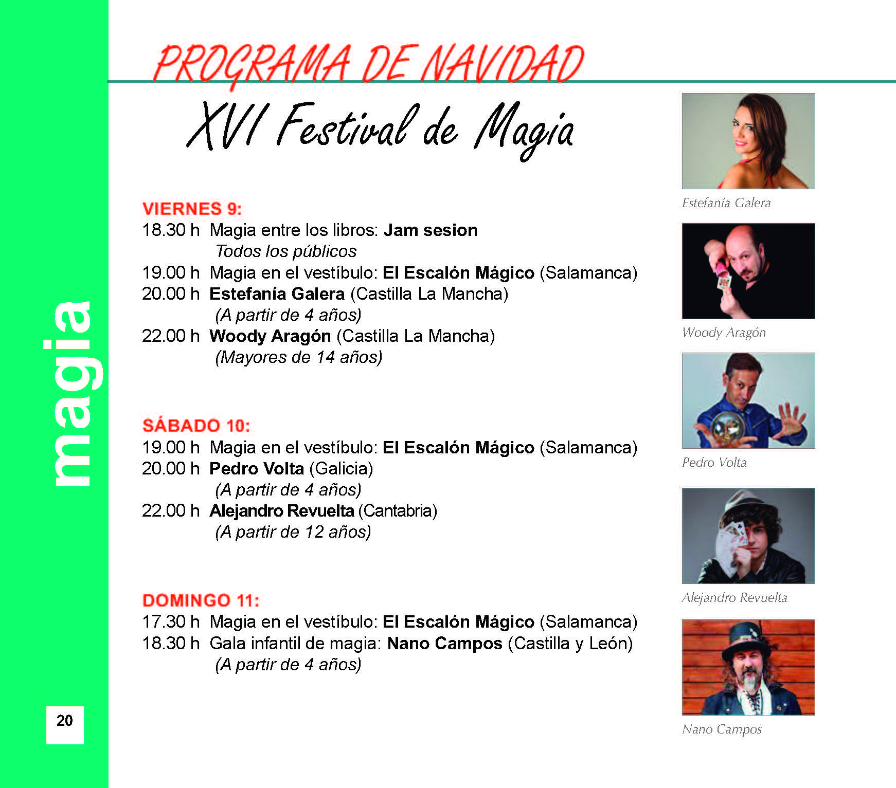 XVI Festival de Magia en la Biblioteca Torrente Ballester