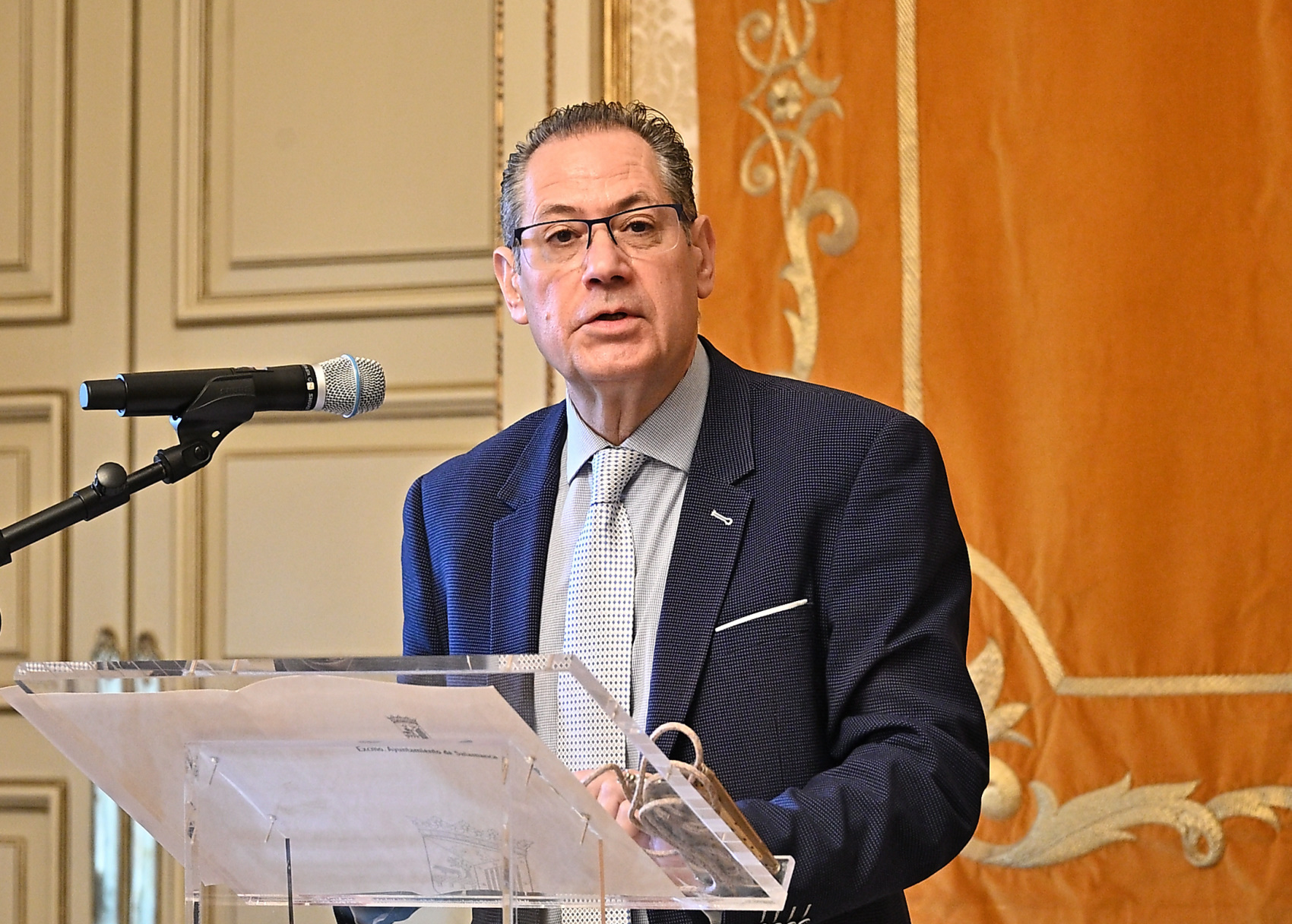 Fernando Carabias  concejal de Seguridad Ciudadana   presenta las nuevas ordenanzas de terrazas